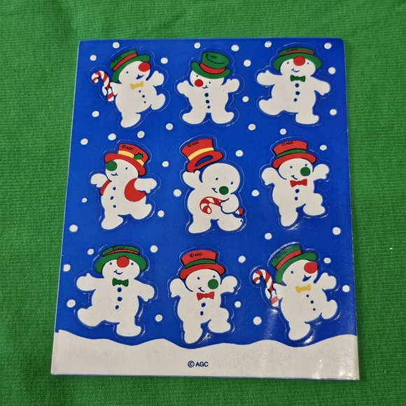 CH5:  Christmas Sticker Bundle  - 11 Sheets - American Greetings Hallmar… - Picture 9 of 13